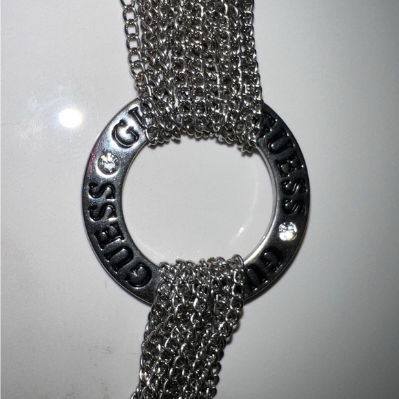 Preowned silver tone GUESS bracelet 7.5 “ - Picture 4 of 7